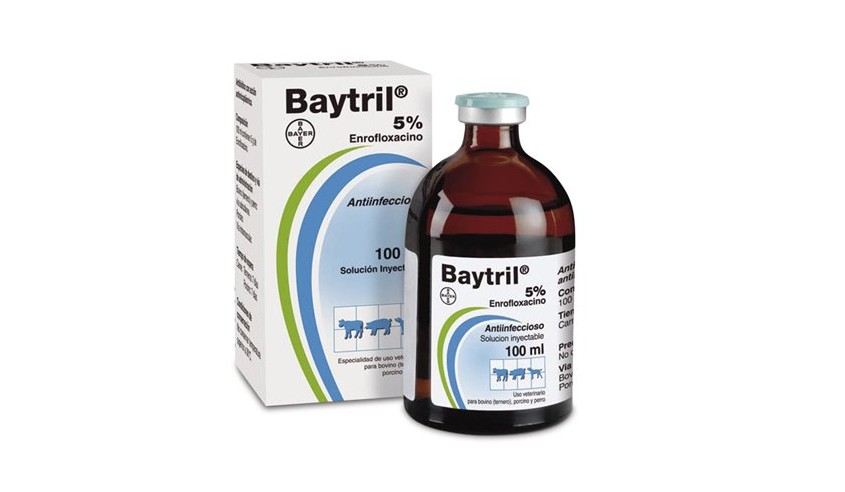 BAYTRIL INY 5% 100 ML.