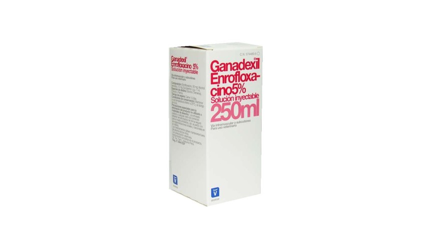 GANADEXIL ENROFLOXACINO 50 MG/ML 250 ML