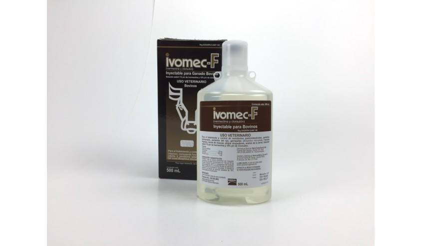 IVOMEC-F VACUNO SOL. INYECTABLE 500 ML