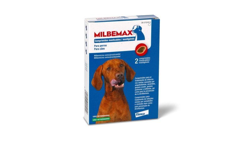 MILBEMAX LD PERRO (5 - 25 KG) 2 COMP.