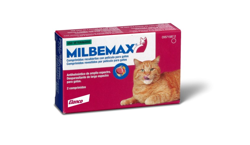 MILBEMAX LC GATO GRANDE (2 - 8 KG) 2 COMP.