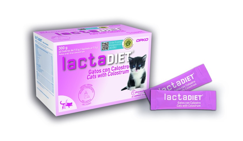 LACTADIET CALOSTRO GATOS 40 SOBRES X 7,5 G (300 G)