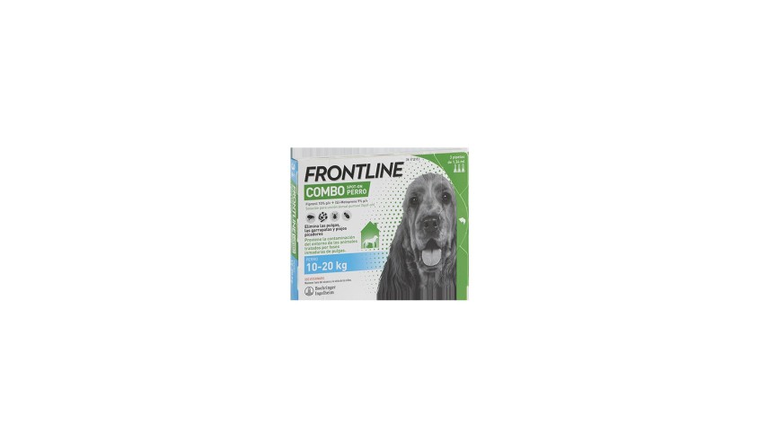 FRONTLINE COMBO PERRO 10 - 20 KG 3 PIPETAS