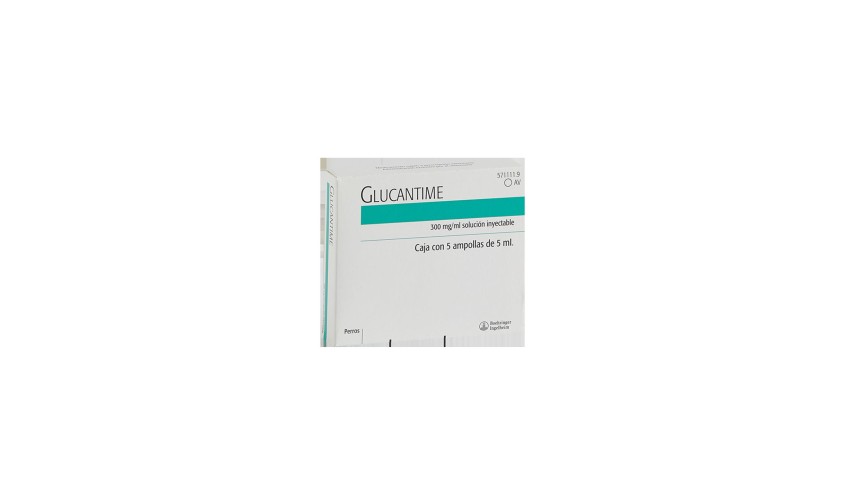 GLUCANTIME 300 MG/ML 5 AMPOLLAS X 5 ML