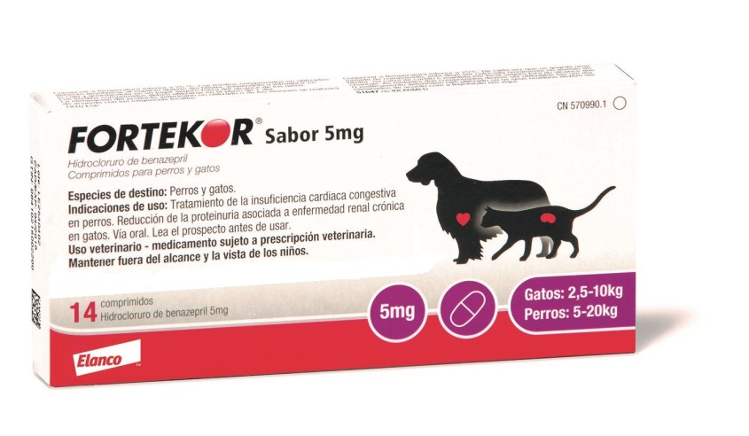 FORTEKOR SABOR 5 MG 14 COMP.