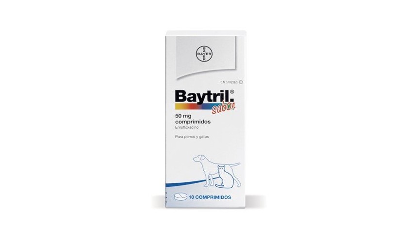 BAYTRIL SABOR 50 MG 100 COMP.