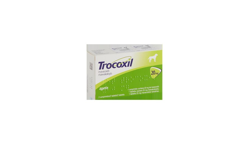 TROCOXIL 20 MG 2 COMP.