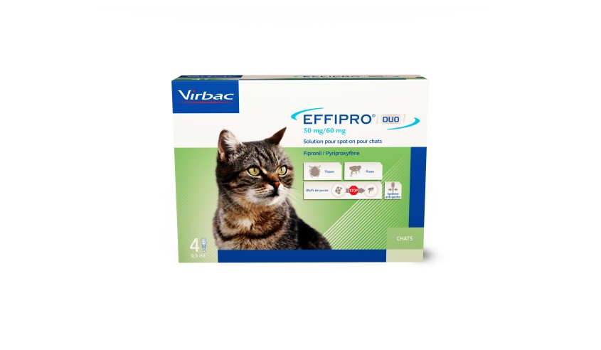 EFFIPRO SPOT-ON GATO 4 PIPETAS