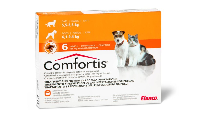 COMFORTIS 425 MG (6,1 - 9,4 KG) 6 COMP.