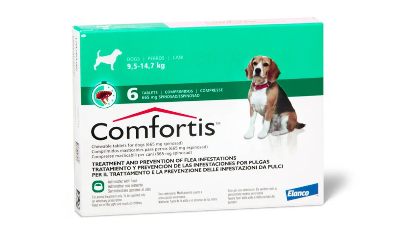 COMFORTIS 665 MG (9,5 - 14,7 KG) 6 COMP.