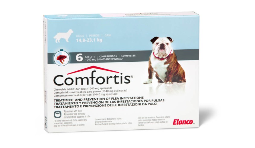 COMFORTIS 1040 MG (14,8 - 23,1 KG) 6 COMP.