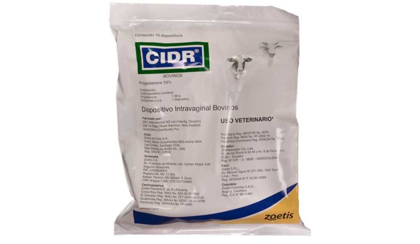 CIDR 1,38 G BOVINO 10 DISP.