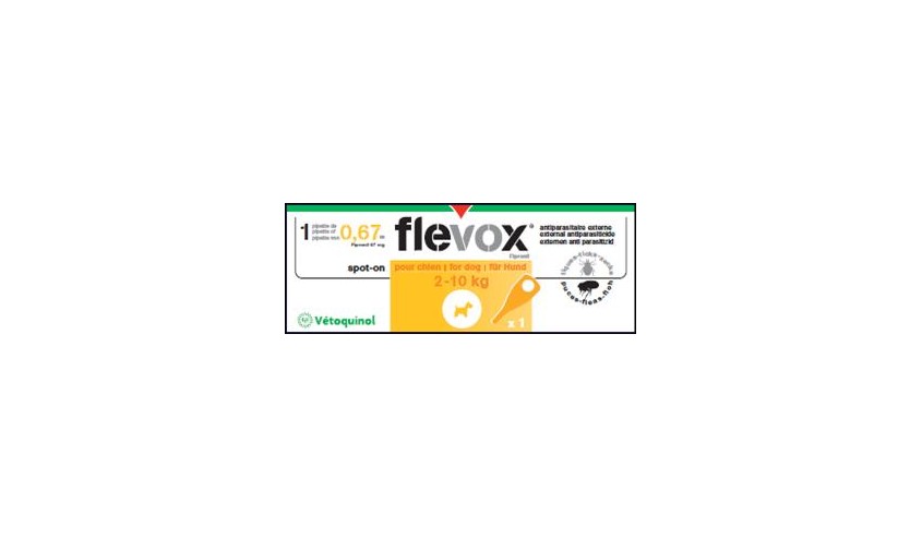 FLEVOX S PERRO 2 - 10 KG 1 PIPETA