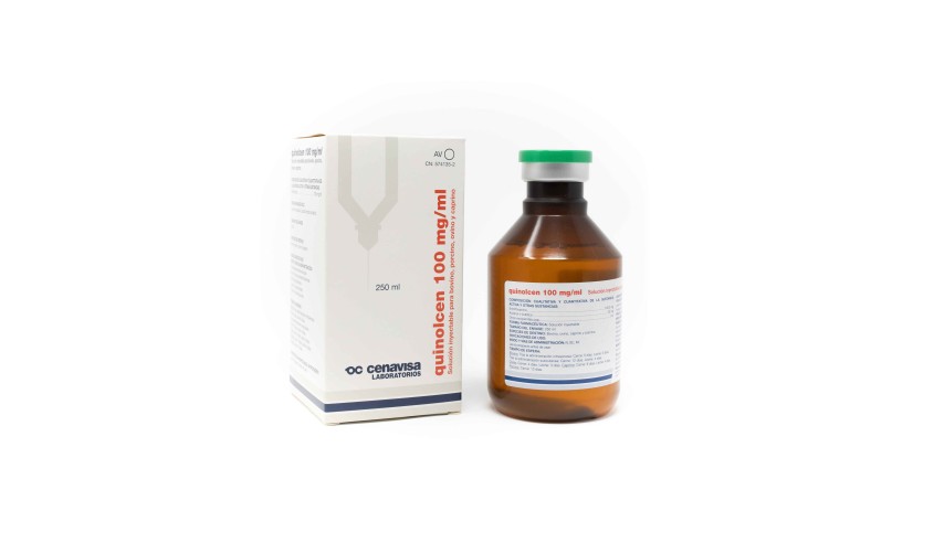 QUINOLCEN INY 100 ML. "4"