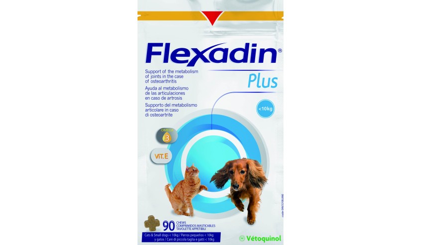 FLEXADIN PLUS MIN -10 KG (PERROS Y GATOS) 30 Comp