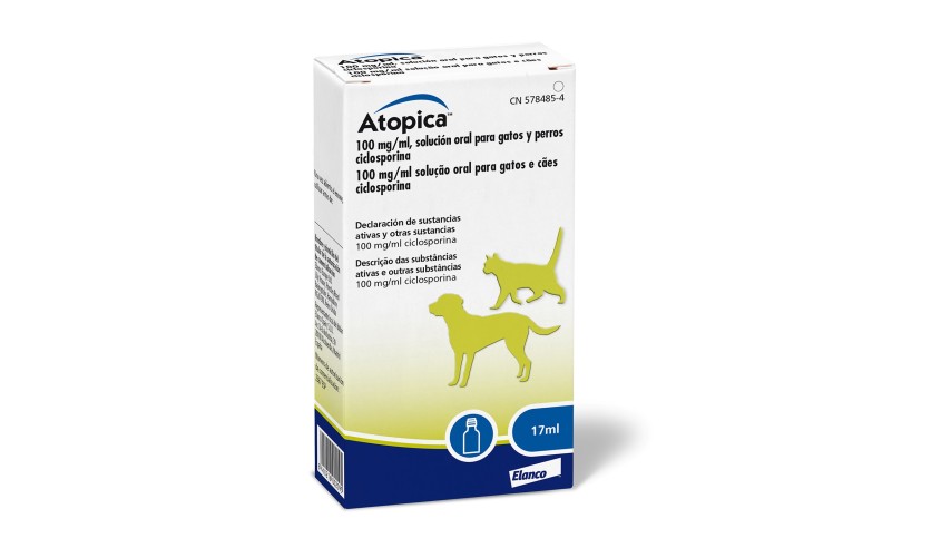 ATOPICA GATOS 100 MG/ML 17 ML