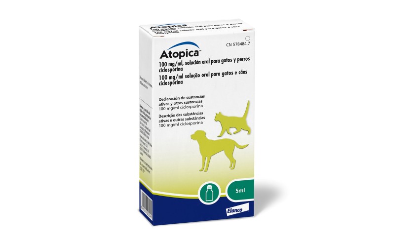 ATOPICA GATOS 100 MG/ML 5 ML