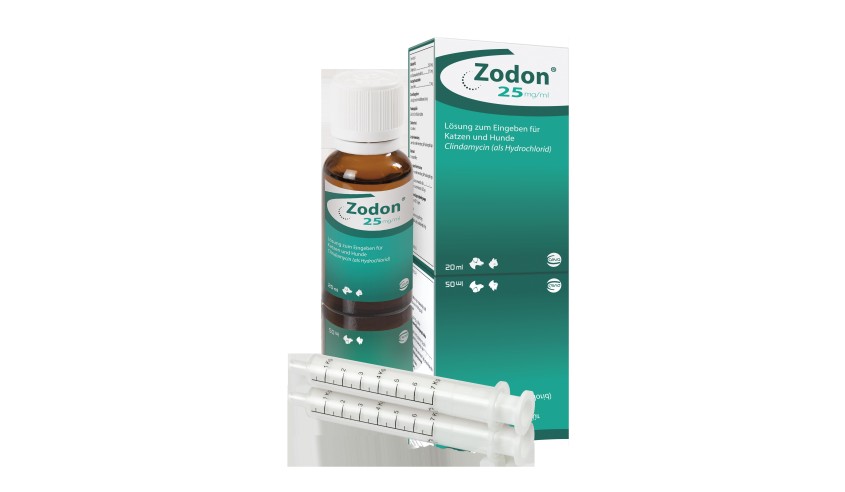 ZODON 25mg/ml ORAL PERRO Y GATO 20 ML