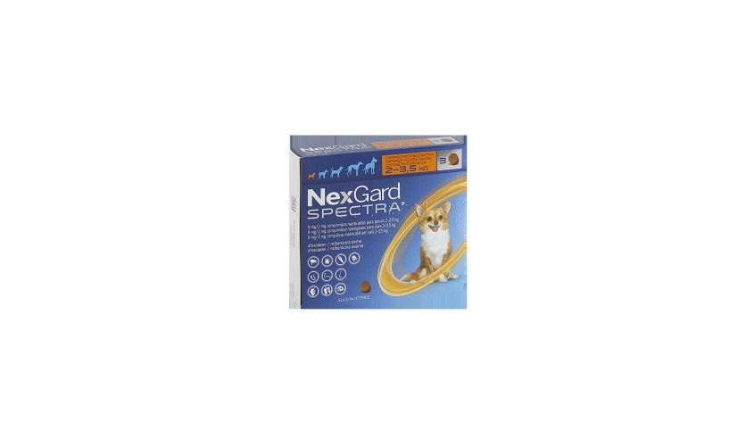 NEXGARD SPECTRA 2-3,5 KG 3 COMP