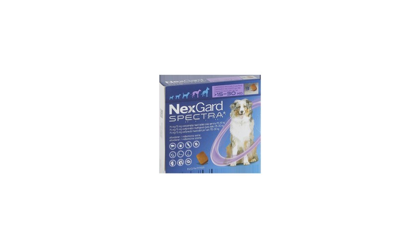 NEXGARD SPECTRA 15-30 KG 3 COMP