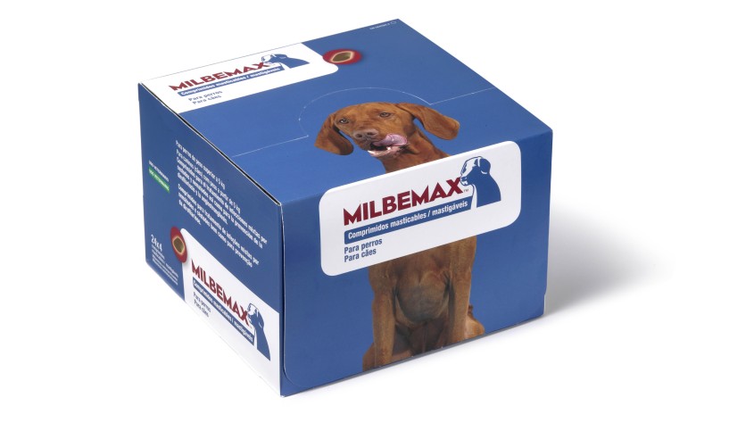 MILBEMAX MASTICABLE 12,5/125 MG PERRO GRANDE 96 COMP