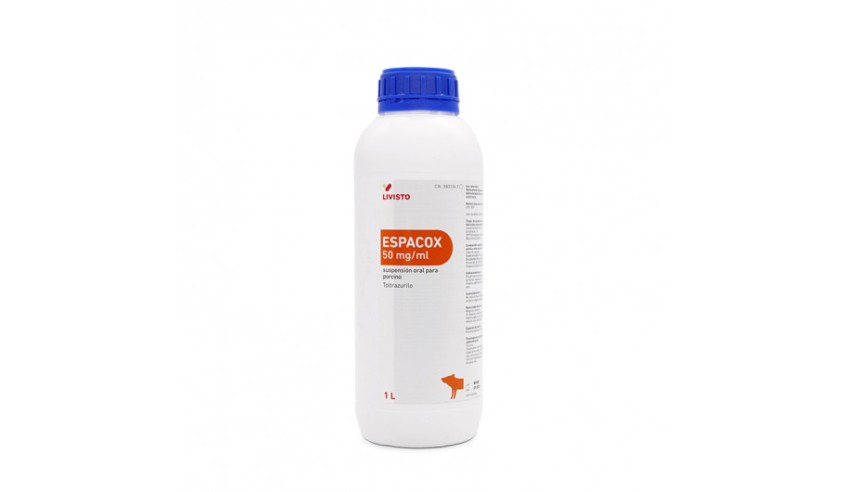 ESPACOX ORAL 50 MG/ML 1 L