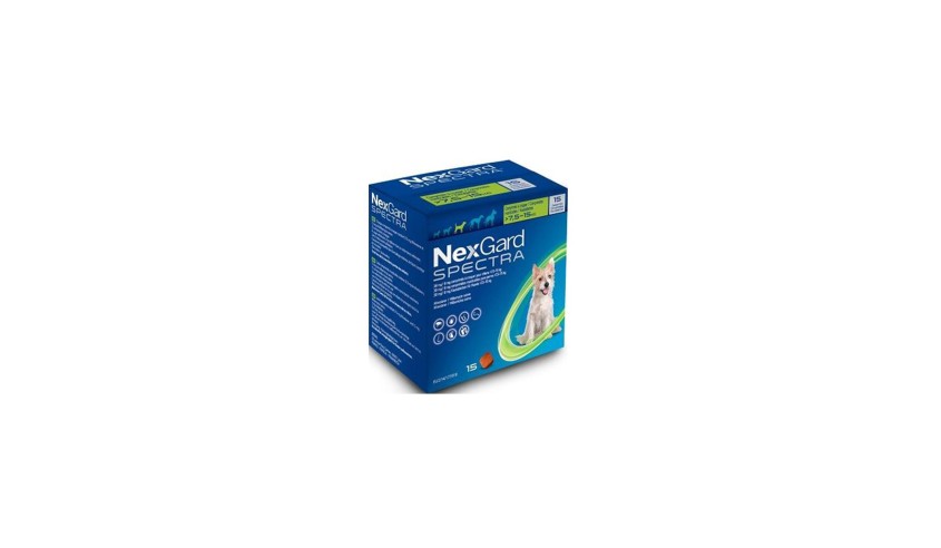 NEXGARD SPECTRA 7,5 - 15 KG 15 COMP