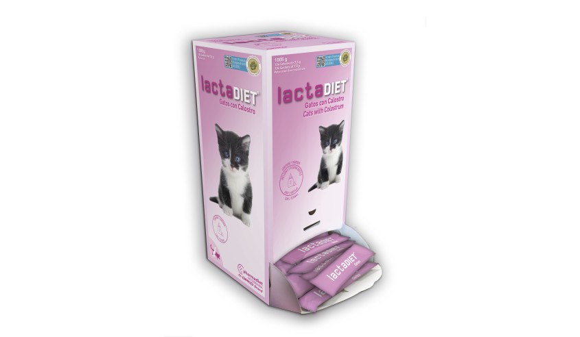 LACTADIET CALOSTRO GATOS 1005 GRS (134 SOBRES DE 7,5 GR)