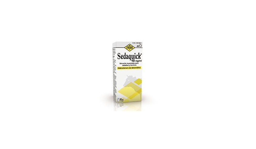 SEDAQUICK 10 MG/ML SOLUCIÓN INYECTABLE 10 ML