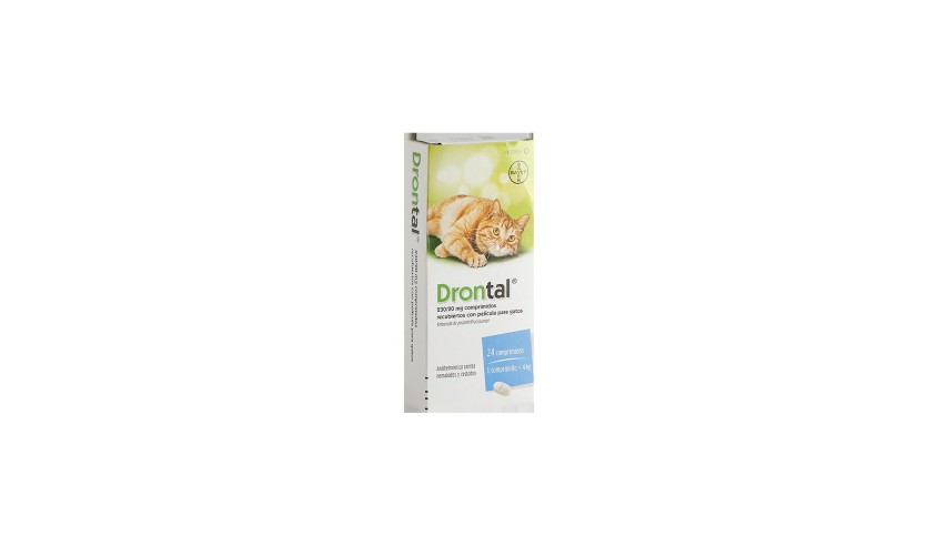 DRONTAL GATO ELIPSOIDE Sabor 24 Comp