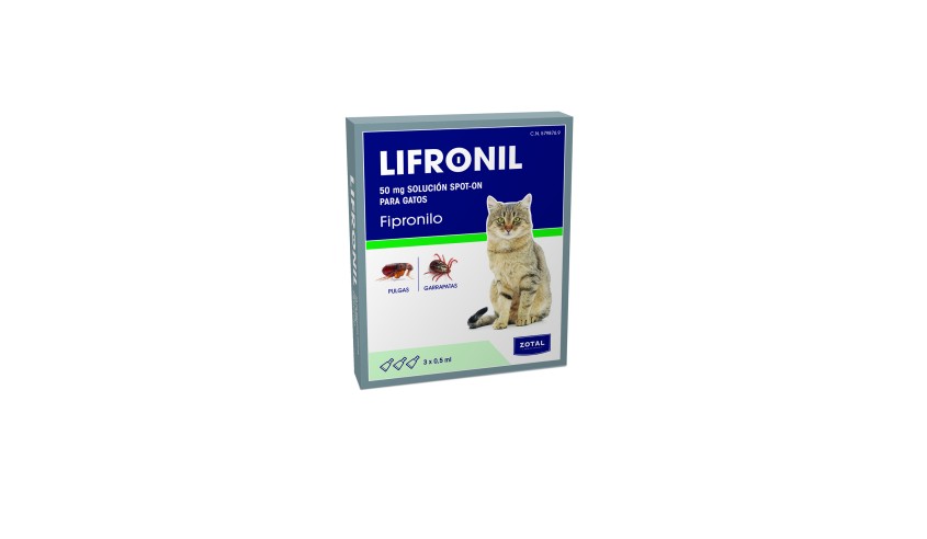 LIFRONIL PIPETA GATO (BLISTER 3 X 50 MG)