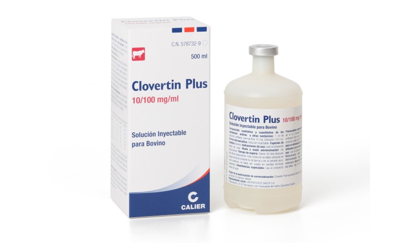 CLOVERTIN PLUS 10/100 MG/ML SOL. INYECTABLE 500 ML