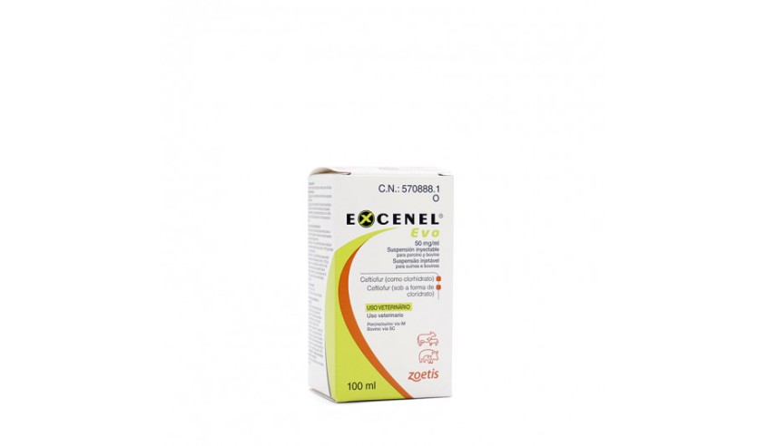 EXCENEL EVO 50 MG 100 ML