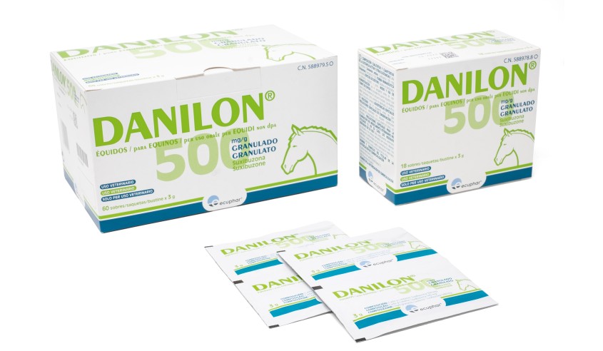 DANILON EQUIDOS 500 MG/G 18 SOBRES X 3 GR