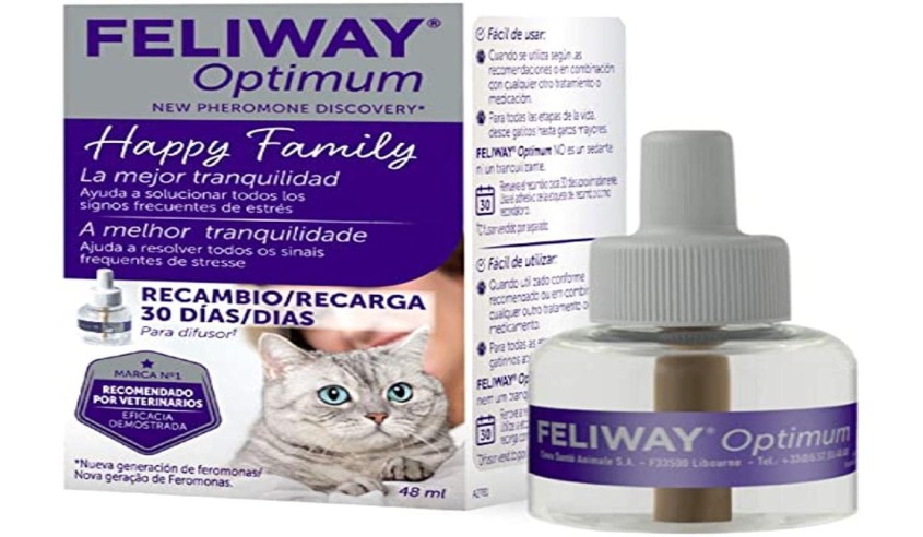 FELIWAY OPTIMUM PACK 3 RECAMBIOS 48 ML (3 MESES)