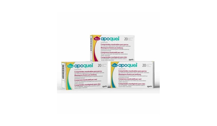 APOQUEL MASTICABLE 3,6 MG 20 COMP