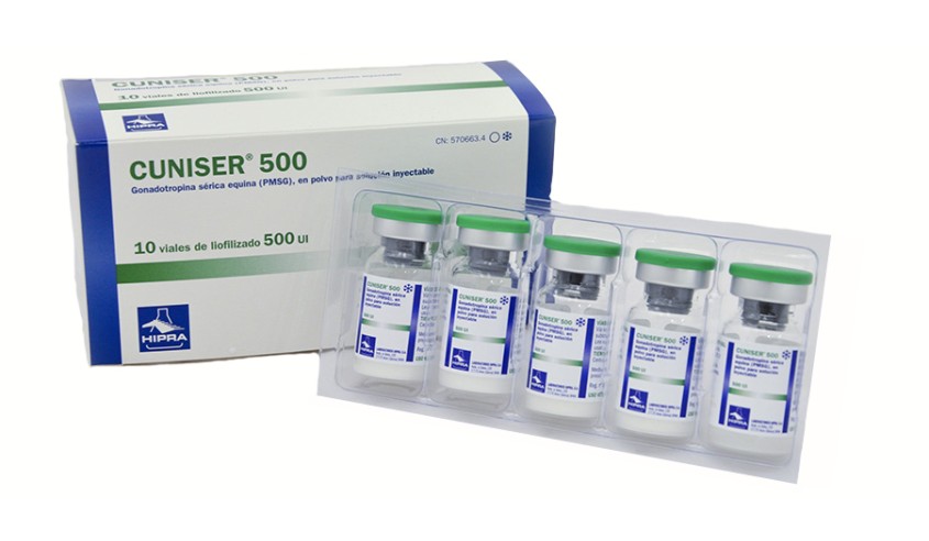 CUNISER 10 X 500 U.I. + DISOLVENTE