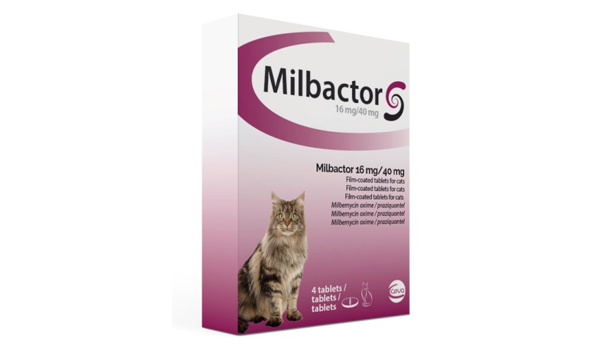 MILBACTOR GATO + 2 KG 4 COMP