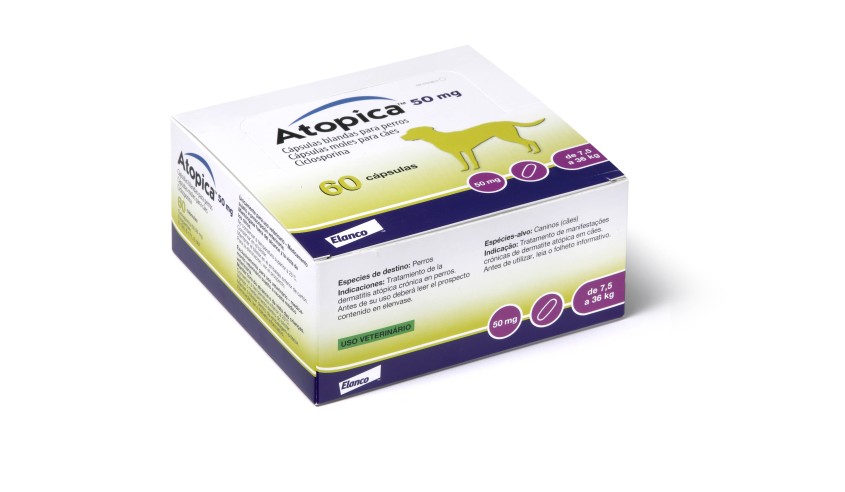 ATOPICA 50 MG 60 CAPSULAS